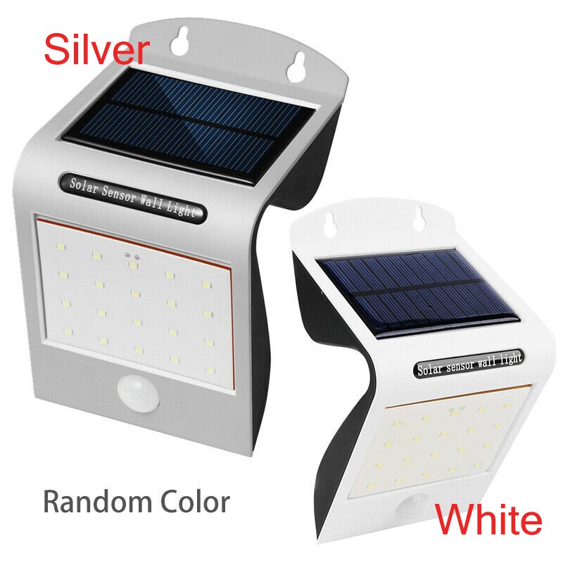 20LED Solarleuchte Wandleuchte mit Bewegungsmelder Außen Gartenlampe